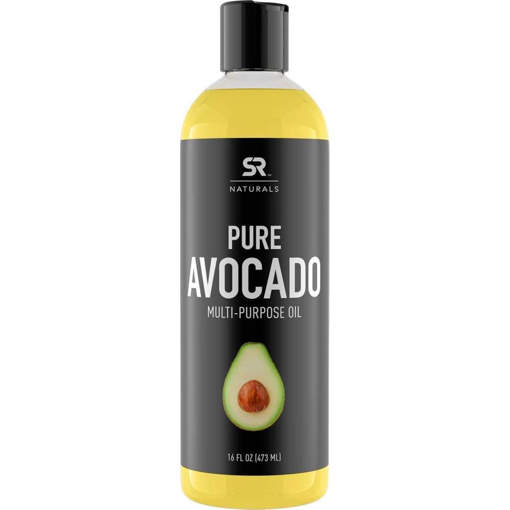 image:imageSports Research Pure Avocado Oil for Hair Aromatherapy Massage amp More  100 Natural and NonGMO Project Verified 16oz