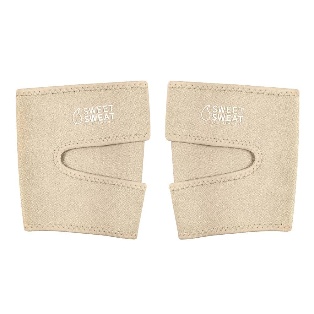image:imageSports Research Sweet Sweat Toned Thigh Trimmers for Men amp Women  Increases Heat amp Sweat to the Thighs Clay SmallQuartz