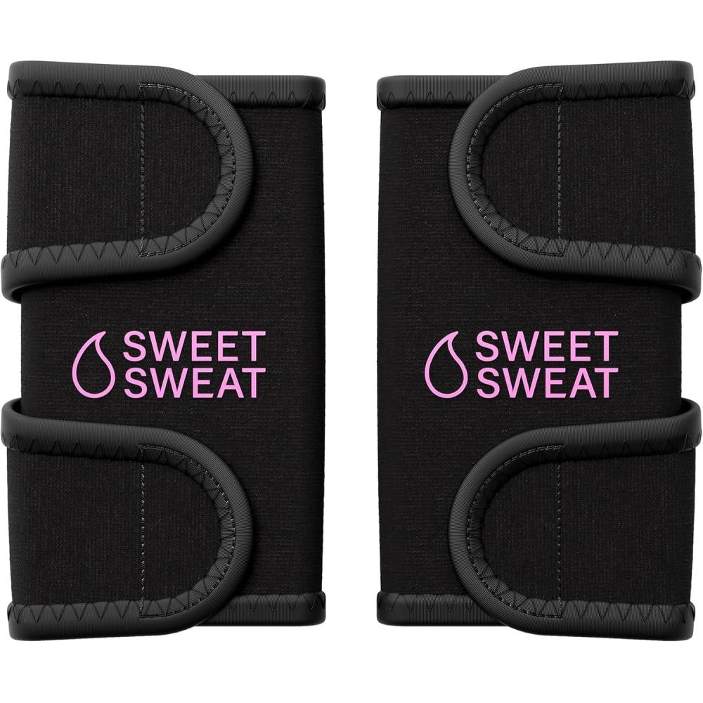 image:imageSweet Sweat Arm Trimmers  Premium SweatEnhancing Fitness Arm Wrap  Neoprene  Adjustable Sizing  for Women amp MenPink