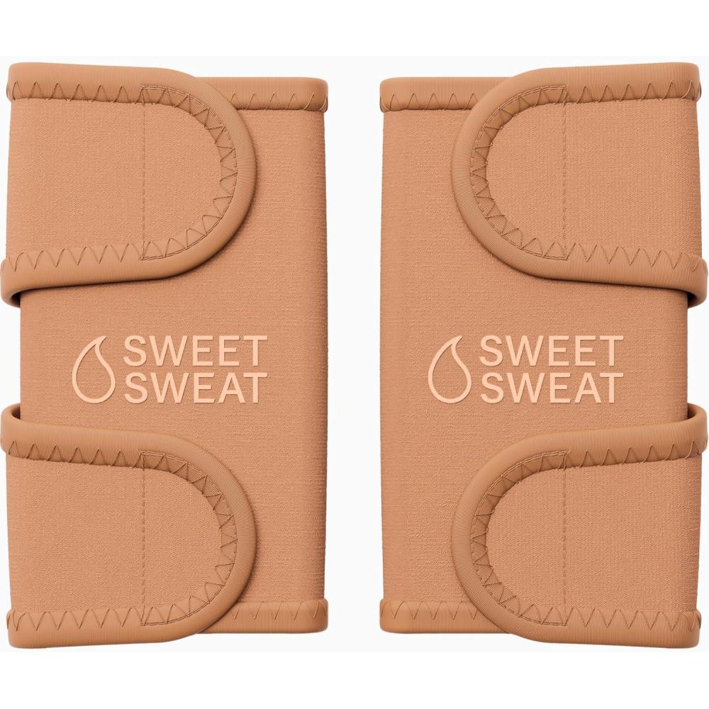 image:imageSweet Sweat Arm Trimmers  Premium SweatEnhancing Fitness Arm Wrap  Neoprene  Adjustable Sizing  for Women amp MenSand