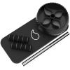 Sports Research Ab Wheel Roller with Knee Pad | Sturdy 3″ Wheel for Core Workouts in The Gym or at Home