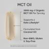 Sports Research® Coconut MCT Oil 3000mg – Keto Brain & Body Fuel – C8 + C10 MCT Oil from Coconut · Keto · Non-GMO – Gluten Free – 240 Softgels(240 Count (Pack of 1))