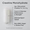 Sports Research Creatine Monohydrate – Gain Lean Muscle, Improve Performance and Strength and Support Workout Recovery* – 5 g Micronized Creatine – 17.64 oz(120 Count (Pack of 1))