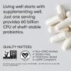 Sports Research Daily Probiotics with Prebiotics, 60 Billion CFU – Vegan Capsules for Gut Health & Digestive Support, Probiotics for Women & Men – Non-GMO Verified & Gluten Free – 30 Count