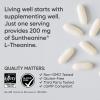 Sports Research Double Strength L-Theanine Supplement – Suntheanine Softgels for Focus, Relaxation & Alertness – Non-Drowsy Support Made with Coconut Oil, Non-GMO & Gluten Free – 200mg, 60 Count(L-theanine)