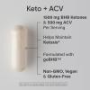 Sports Research® Keto Plus ACV Capsules – Diet Support with 500mg of Apple Cider Vinegar & 1500mg goBHB® Exogenous Ketones – Gluten Free & Keto Certified – 120 Veggie Capsules(ACV Keto)