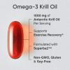 Sports Research Krill Oil Supplement with EPA & DHA Omega 3, Phospholipids & Astaxanthin from Antarctic Krill – Highest Concentration of Krill Oil for Men & Women – 1000mg, 60 Softgel Capsules(60 Count (Pack of 1))