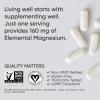 Sports Research® Magnesium Glycinate – Suports Restful Sleep & Enzymatic Processes – 160 mg Chelated Magnesium – Liquid Softgel – 120 Count(90 Count (Pack of 1))