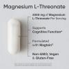 Sports Research® Magnesium L-Threonate Capsules 2000mg – High-Absorption Magtein® for Enhanced Brain Health, Memory, Focus & Restful Sleep Support – Vegan · Non-GMO · Gluten Free – 90 Count(90 Count (Pack of 1))