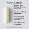 Sports Research® Multi Collagen Pills for Women & Men – Collagen Peptides (Type I, II, III, V, X) Enhanced with Hyaluronic Acid & Vitamin C – Gluten Free ­· Non-GMO – 90 Capsules(Collagen)