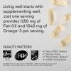 Sports Research® Omega-3 ­­Fish Oil Mini-Softgels – Sourced from Wild Caught Alaska Pollock – Burpless, Bovine Free, Non-GMO, & MSC Certified Sustainable – 120 Count(240 Count (Pack of 1))