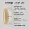 Sports Research® Omega-3 ­­Fish Oil Mini-Softgels – Sourced from Wild Caught Alaska Pollock – Burpless, Bovine Free, Non-GMO, & MSC Certified Sustainable – 120 Count(180 Count (Pack of 1))