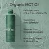 Sports Research® Organic MCT Oil 16oz – Full Spectrum (C8, C10, C12) Sourced from Coconut Oil – Keto Brain & Body Fuel* – Vegan Certified · Non-GMO · Informed Choice Certified – Unflavored(16 Fl Oz (Pack of 1))