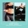 Sports Research Sweet Sweat ‘Pro-Series’ Waist Trimmer Belt | Premium Waist Trainer with adjustable straps for a Tighter Fit & Better Sweat! Blue