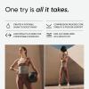 Sports Research Sweet Sweat Waist Trimmer (Core Series) – Premium Sweat Enhancing Fitness Band for Women & Men(Matte Gray)