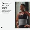 Sports Research Sweet Sweat Waist Trimmer (Core Series) – Premium Sweat Enhancing Fitness Band for Women & Men(Matte Gray)