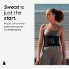 Sports Research® Sweet Sweat Waist Trimmer Pro Series – Shapewear Fitness Belt w/Adjustable Straps for a Tighter Support(Black Pro)
