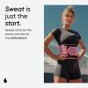Sports Research® Sweet Sweat Waist Trimmer Pro Series – Shapewear Fitness Belt w/Adjustable Straps for a Tighter Support(Pink Pro)