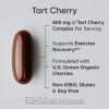 Sports Research Tart Cherry Capsules – Made from Montmorency Tart Cherries – Non-GMO & Gluten Free – 60 Liquid Softgels(Tart Cherry)