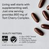 Sports Research Tart Cherry Capsules – Made from Montmorency Tart Cherries – Non-GMO & Gluten Free – 60 Liquid Softgels(Tart Cherry)