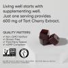 Sports Research Tart Cherry Capsules – Made from Montmorency Tart Cherries – Non-GMO & Gluten Free – 60 Liquid Softgels(Tart Cherry Gummy)