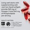 Sports Research® Total Omega-3 Fish Oil 2200mg – Made from Antarctic Krill w/Astaxanthin, Wild Sockeye Salmon & Alaska Pollock – 960mg of EPA & DHA – 120 Softgels