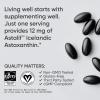 Sports Research Triple Strength Vegan Astaxanthin Supplement from Algae – Plant Based Softgels for Antioxidant Activity, Skin & Eye Health – Non-GMO Verified, Made with Coconut Oil – 12mg, 60 Count
