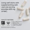 Sports Research Vegan NAC Supplement (N-Acetyl Cysteine) 600 mg – Supports Antioxidant Activity – NAC 600 mg – Non-GMO – 90 Capsules for Adults Daily Use(90 Count (Pack of 2))