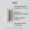 Sports Research Vegan NAC Supplement (N-Acetyl Cysteine) 600 mg – Supports Antioxidant Activity – NAC 600 mg – Non-GMO – 90 Capsules for Adults Daily Use(90 Count (Pack of 2))