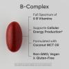 Sports Research® Vitamin B-Complex – Full Spectrum of B Vitamins with Methylated B12 & Folate – Gluten Free · Plant-Based · Non-GMO · Vegan-Friendly Formula – 120 Veggie Softgels(120 Count (Pack of 1))