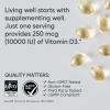 Sports Research® Vitamin D3 1000 IU with Coconut MCT Oil – High Potency Vitamin D Supplement for Immune & Bone Support – Gluten Free · Non-GMO · Soy Free – 360 Count Softgels(120 Count (Pack of 1))