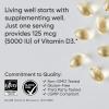 Sports Research® Vitamin D3 1000 IU with Coconut MCT Oil – High Potency Vitamin D Supplement for Immune & Bone Support – Gluten Free · Non-GMO · Soy Free – 360 Count Softgels(30 Count (Pack of 2))