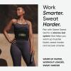 Sports Research Waist Trimmer Pack – Sweet Sweat Waist Trimmer (Black/Yellow, Small) + ‘Workout Enhancer’ Gel 13.5oz Jar (Tropical Scent)