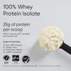 Sports Research Whey Protein Isolate – Sports Nutrition Protein Powder 25g per Serving – 2.27lb Bag Whey Protein – Dutch Chocolate Bulk Protein Powder, 25 Servings(Creamy Vanilla)