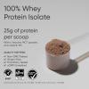 Sports Research Whey Protein Isolate – Sports Nutrition Protein Powder 25g per Serving – 2.27lb Bag Whey Protein – Dutch Chocolate Bulk Protein Powder, 25 Servings(Dark Chocolate)