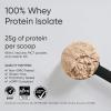 Sports Research Whey Protein Isolate – Sports Nutrition Protein Powder 25g per Serving – 2.27lb Bag Whey Protein – Dutch Chocolate Bulk Protein Powder, 25 Servings(Dutch Chocolate)