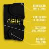 Sweet Sweat Arm Trimmers – Premium Sweat-Enhancing Fitness Arm Wrap – Neoprene · Adjustable Sizing · for Women & Men(Yellow)