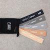 Sweet Sweat Mini Loop Resistance Bands – Set of 5 | Exercise Hip Booty Bands for Squats, Lunges, Physical Therapy, Yoga, Pilates, Rehab and Home Workout | Non-Latex Elastic Bands Includes Carry-Bag