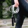 Sweet Sweat Performance Jump Rope ~ 10ft Adjustable Length Rope for Fitness and Speed Training ~ Includes Mesh Cary Bag & Bonus Rope(Jump Rope)