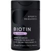 Sports Research® Biotin 10,000mcg with Organic Coconut Oil – Biotin (Vitamin B7) for Healthy Skin and Hair Support* – for Women and Men – Vegan, Non-GMO, Gluten & Soy-Free – 120 Veggie Softgels(2 500mcg)