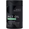 Sports Research® Coconut MCT Oil 3000mg – Keto Brain & Body Fuel – C8 + C10 MCT Oil from Coconut · Keto · Non-GMO – Gluten Free – 240 Softgels(240 Count (Pack of 1))
