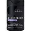 Sports Research® Elderberry Immune Support with Zinc, Ginger, Vitamin C & D3 – Vegan Friendly · Non-GMO · Gluten Free – 60 Veggie Capsules