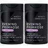 Sports Research Evening Primrose Supplement from Cold Pressed Oil – Softgels for Women’s Health & Skin Health – Gluten Free & Non-GMO GLA – High Potency 1300mg, 120 Count(240 Count (Pack of 2))