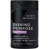 Sports Research Evening Primrose Supplement from Cold Pressed Oil – Softgels for Women’s Health & Skin Health – Gluten Free & Non-GMO GLA – High Potency 1300mg, 120 Count(120 Count (Pack of 1))