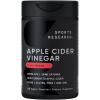 Sports Research® Keto Plus ACV Capsules – Diet Support with 500mg of Apple Cider Vinegar & 1500mg goBHB® Exogenous Ketones – Gluten Free & Keto Certified – 120 Veggie Capsules(ACV Capsules)