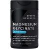 Sports Research® Magnesium Glycinate – Suports Restful Sleep & Enzymatic Processes – 160 mg Chelated Magnesium – Liquid Softgel – 120 Count(60 Count (Pack of 1))