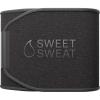 Sports Research Sweet Sweat Waist Trimmer (Core Series) – Premium Sweat Enhancing Fitness Band for Women & Men(Matte Black)