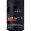 Sports Research Triple Strength Vegan Astaxanthin Supplement from Algae – Plant Based Softgels for Antioxidant Activity, Skin & Eye Health – Non-GMO Verified, Made with Coconut Oil – 12mg, 60 Count