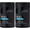 Sports Research Vegan NAC Supplement (N-Acetyl Cysteine) 600 mg – Supports Antioxidant Activity – NAC 600 mg – Non-GMO – 90 Capsules for Adults Daily Use(90 Count (Pack of 2))