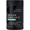 Sports Research Vegan Omega-3 Fish Oil Alternative from Algae Oil – Highest Levels of Vegan DHA & EPA Fatty Acids | Non-GMO Tested & Vegan Certified – 60 Veggie Softgels (Carrageenan Free)
